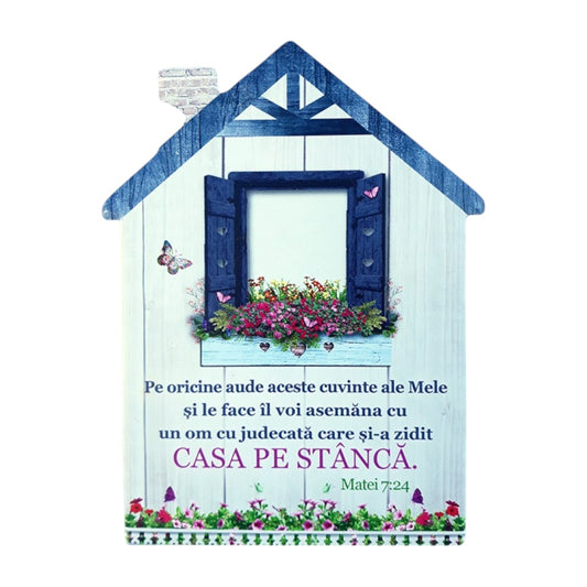 Aplica din ceramica - Casa pe stanca