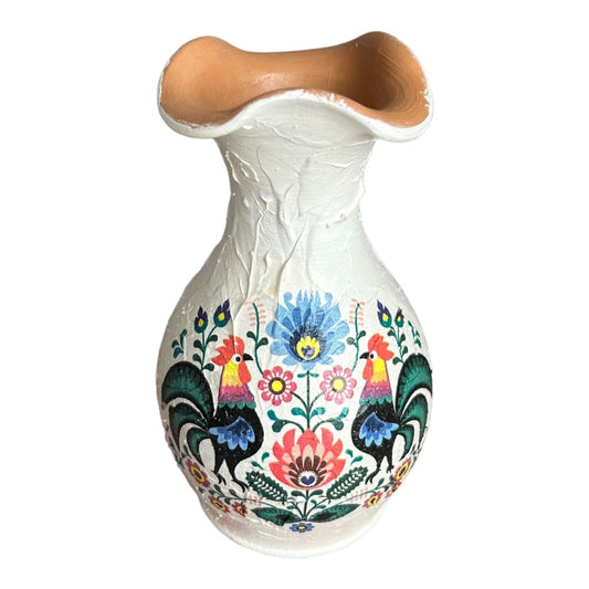 Vază decorativă din ceramica - Motive traditionale