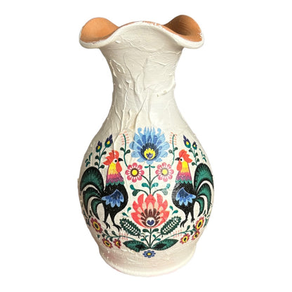 Vază decorativă din ceramica - Motive traditionale